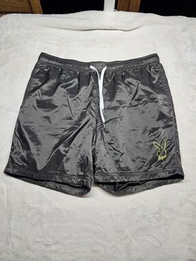 Playboy by PACSUN Bunny Logo Shorts w/ Mesh Linning Mens Sz L